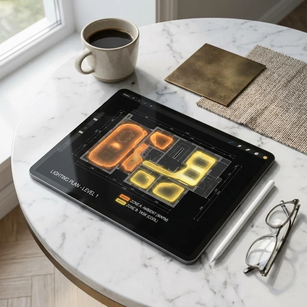 Lighting plan concept